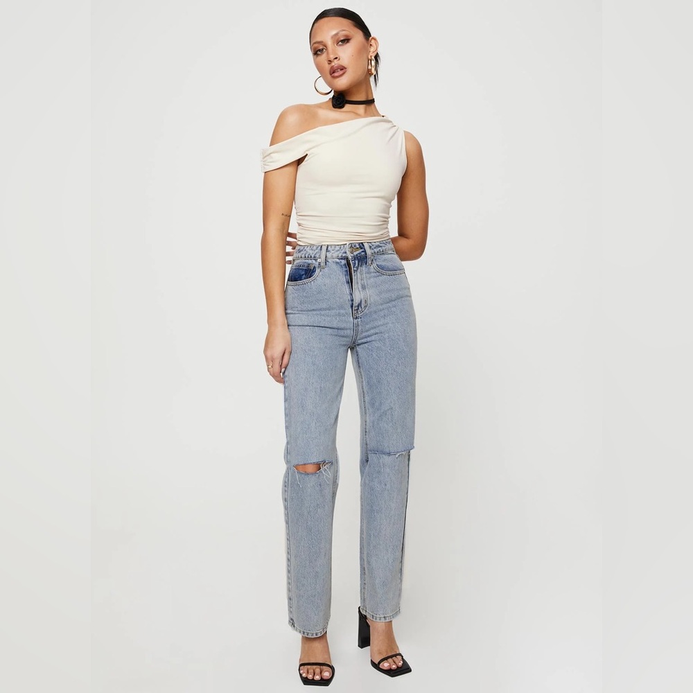 NWT Princess Polly‎ Holland Straight Leg Jeans Size 4